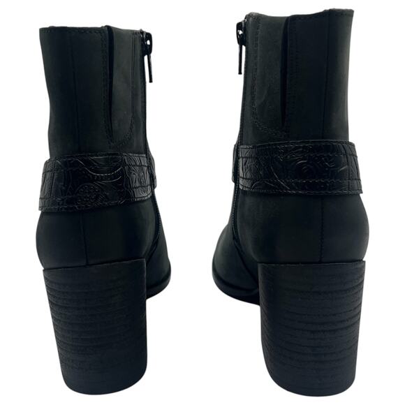 Vionic Carnelia Water Repellent Orthotic Arch Support Heeled Ankle Boots Size 6 - Picture 2 of 7